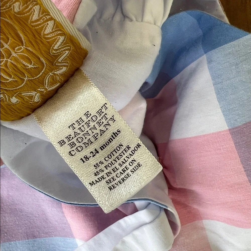 The Beaufort Bonnet Company sweet gingham